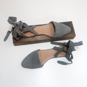 J.Jill Ankle Wrap Pointed Flats